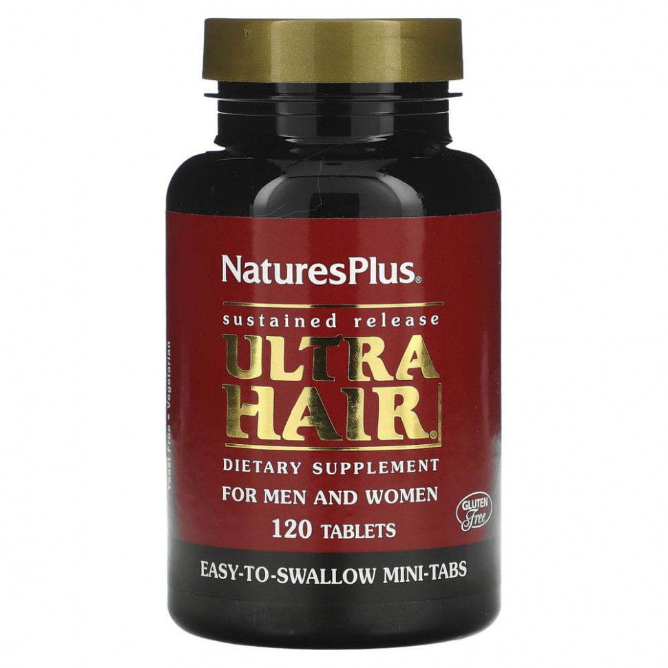   NaturesPlus, Ultra Hair,    , 120     -     -,    