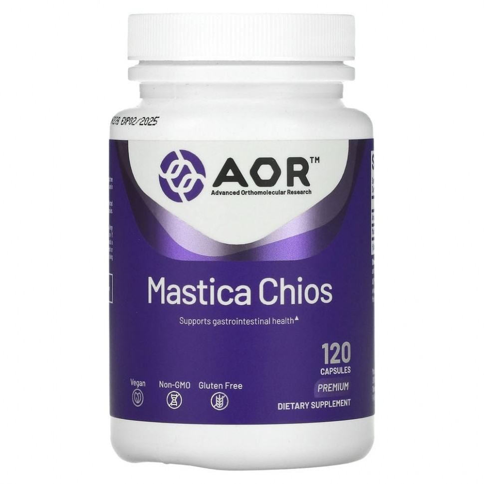   Advanced Orthomolecular Research AOR, Mastica Chios,    , 400 , 120      -     -,    