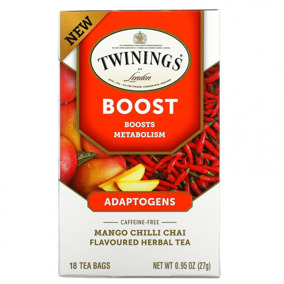   Twinings, Boost, ,       ,  , 18  , 27  (0,95 )    -     -,    