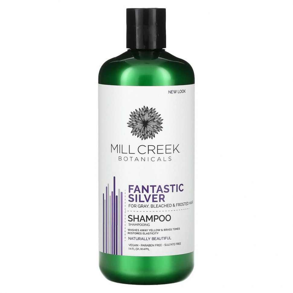   Mill Creek Botanicals, Fantastic Silver Shampoo, 414  (14 . )    -     -,    