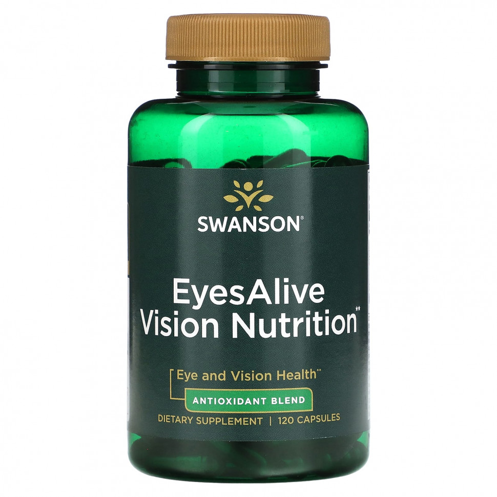   Swanson, EyesAlive Vision Nutrition, 120     -     -,    