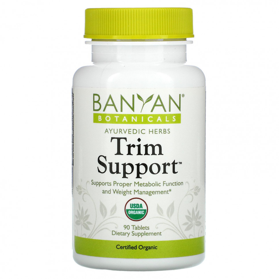   Banyan Botanicals, Trim Support, 90     -     -,    