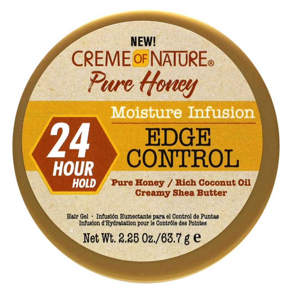   Creme Of Nature, Pure Honey, Moisture Infusion,   ,   , 63,7  (2,25 )    -     -,    