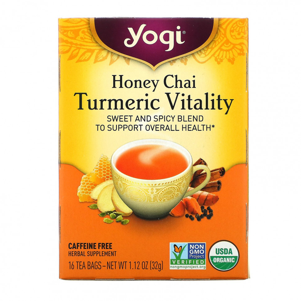   Yogi Tea, Turmeric Vitality,     , 16  , 32  (1,12 )    -     -,    