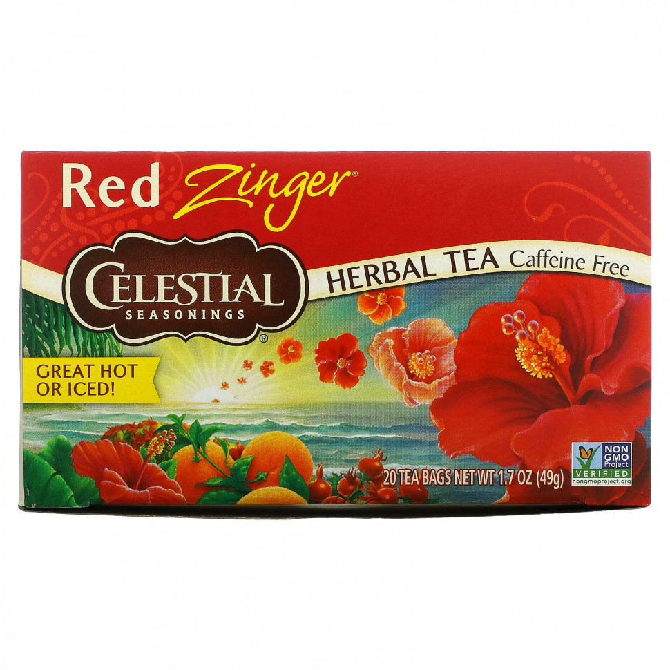   Celestial Seasonings,  , Red Zinger,  , 20  , 49  (1,7 )    -     -,    