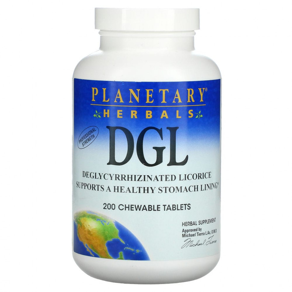   Planetary Herbals, DGL,  , 200      -     -,    