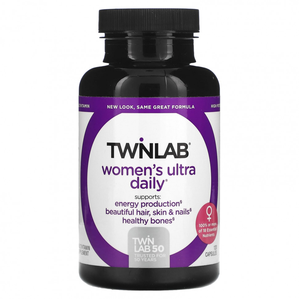   Twinlab, Ultra Daily  , 120     -     -,    