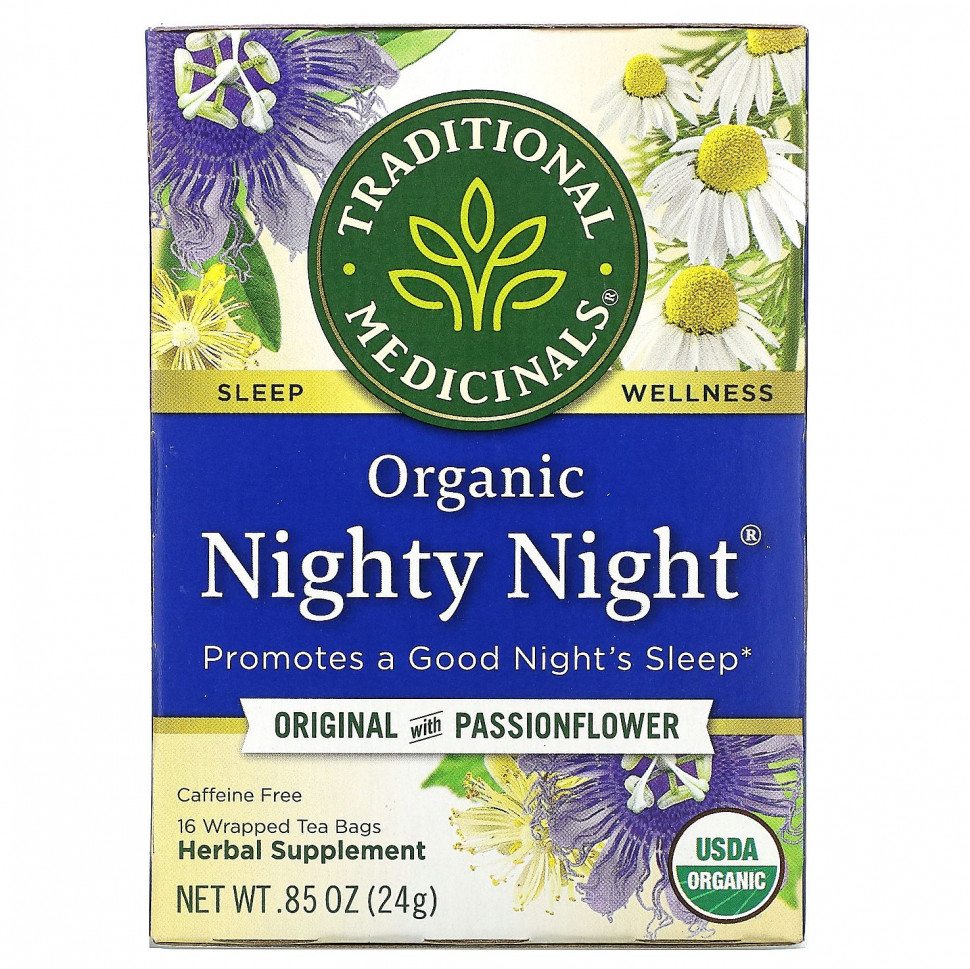   Traditional Medicinals, Nighty Night, ,    ,  , 16  , 24  (0,85 )    -     -,    