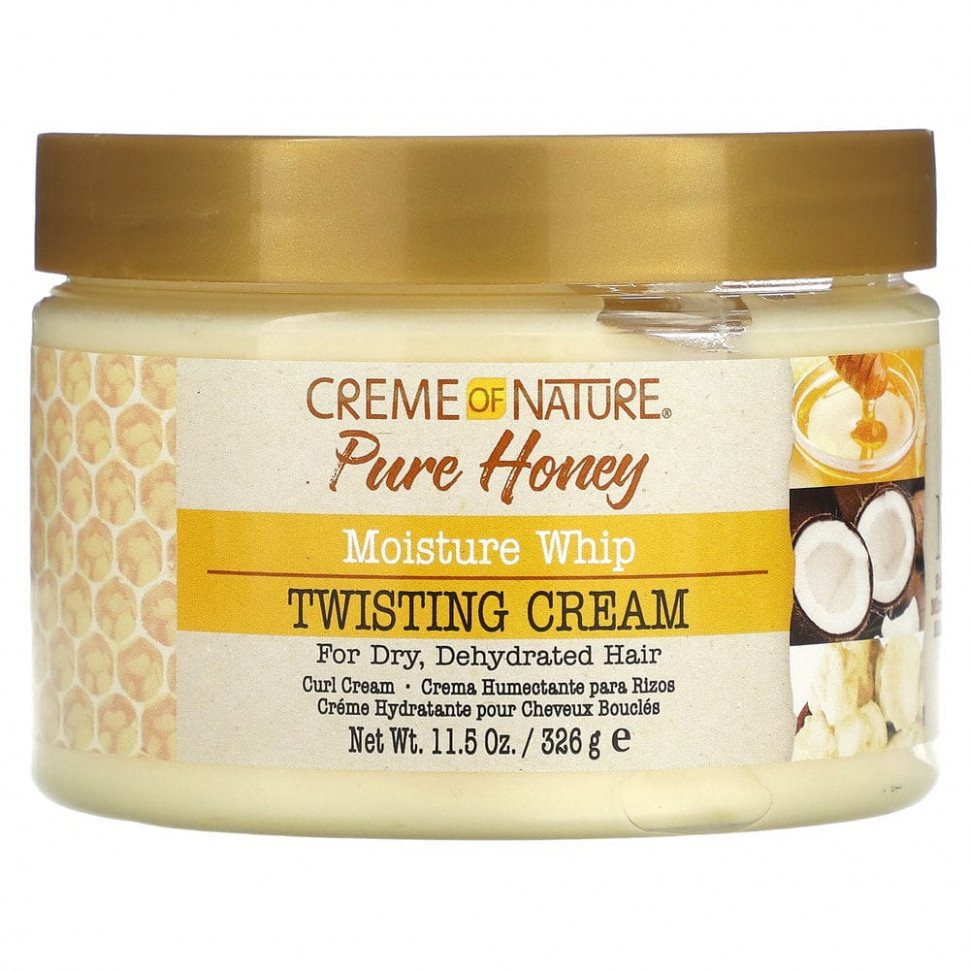   Creme Of Nature, Pure Honey, Moisture Whip,   , 326  (11,5 )    -     -,    