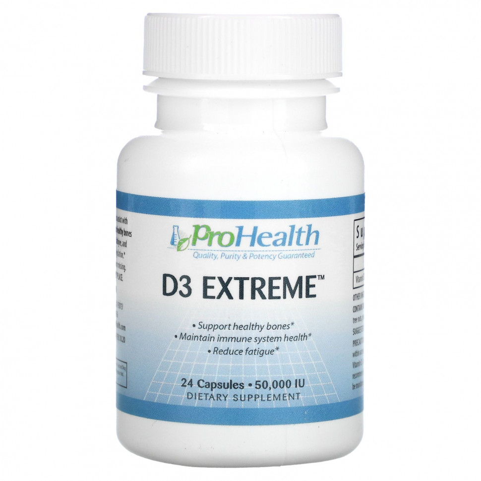   ProHealth Longevity, D3 Extreme, 50 000 , 24     -     -,    