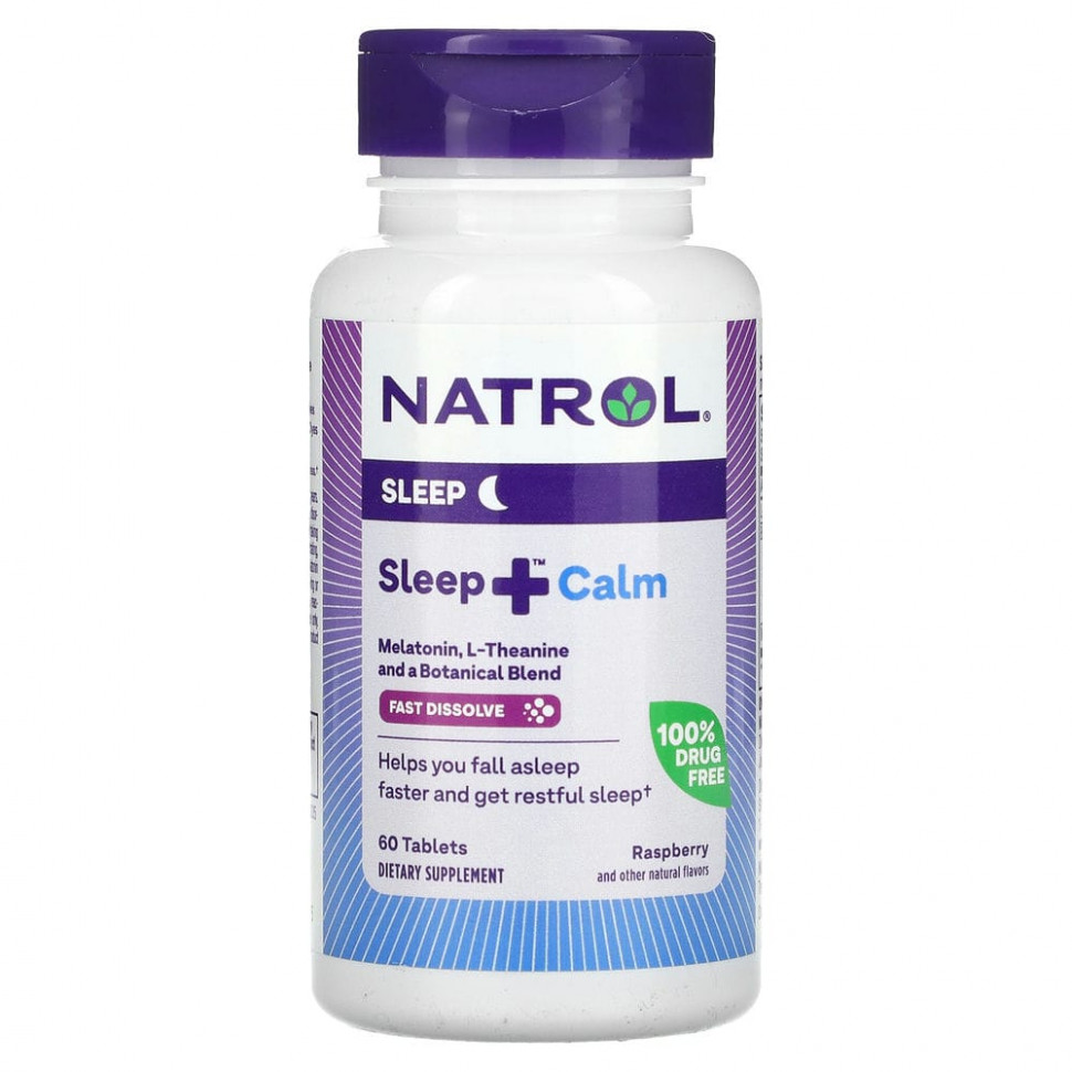   Natrol, Sleep + Calm, `` 60     -     -,    