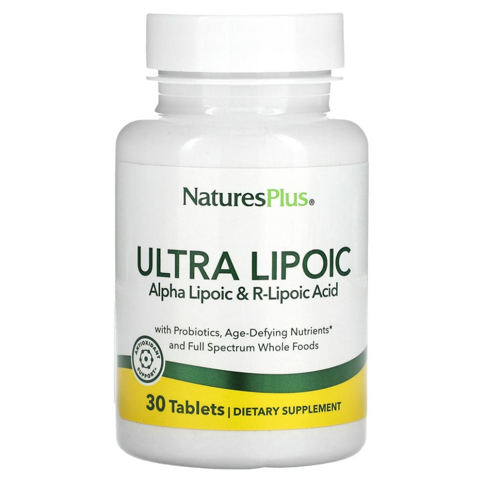   NaturesPlus, Ultra Lipoic, 30     -     -,    