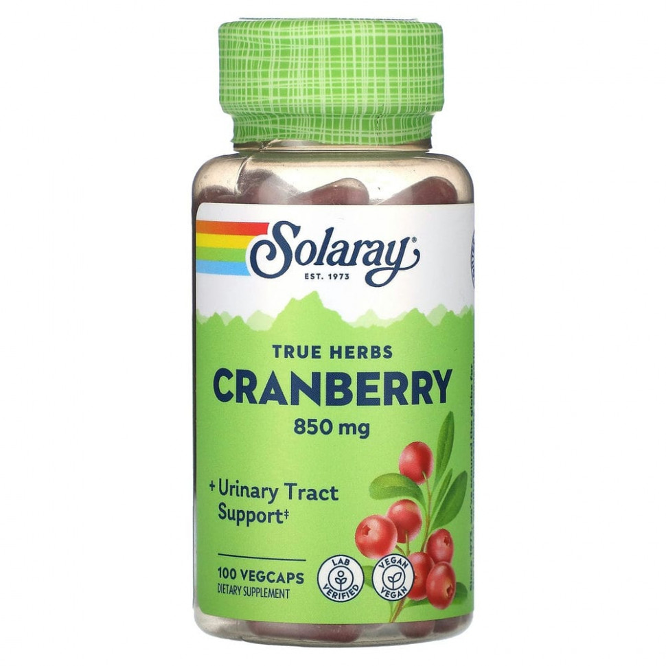   Solaray, True Herbs, , 425 , 100      -     -,    