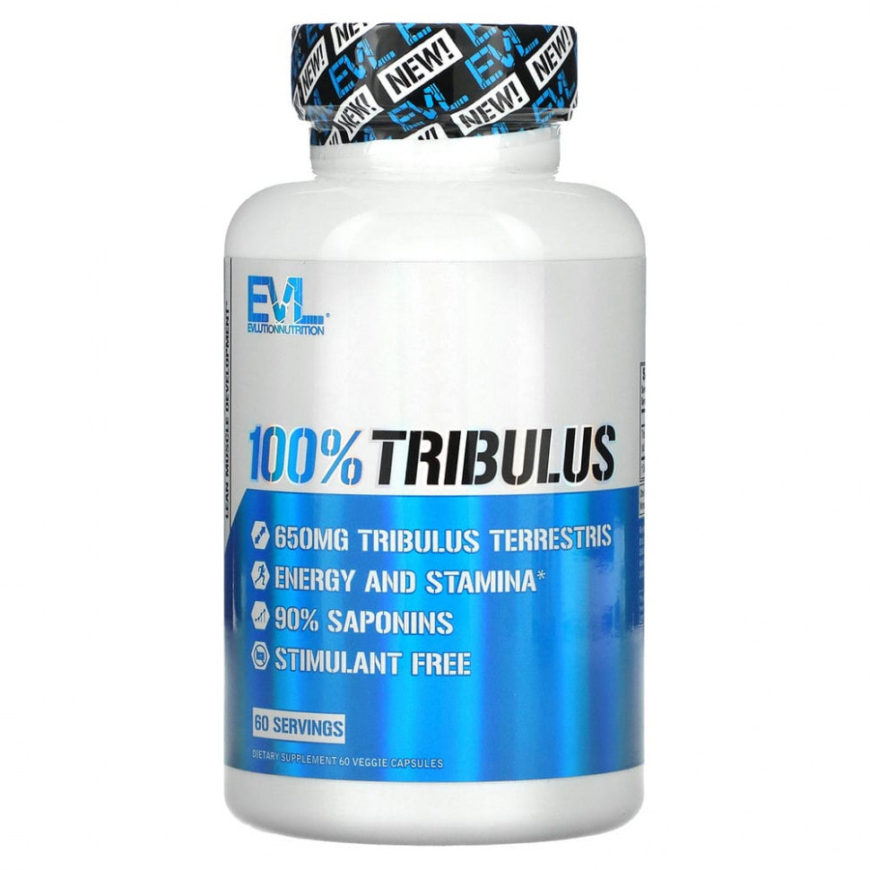   EVLution Nutrition, 100% Tribulus, 60      -     -,    