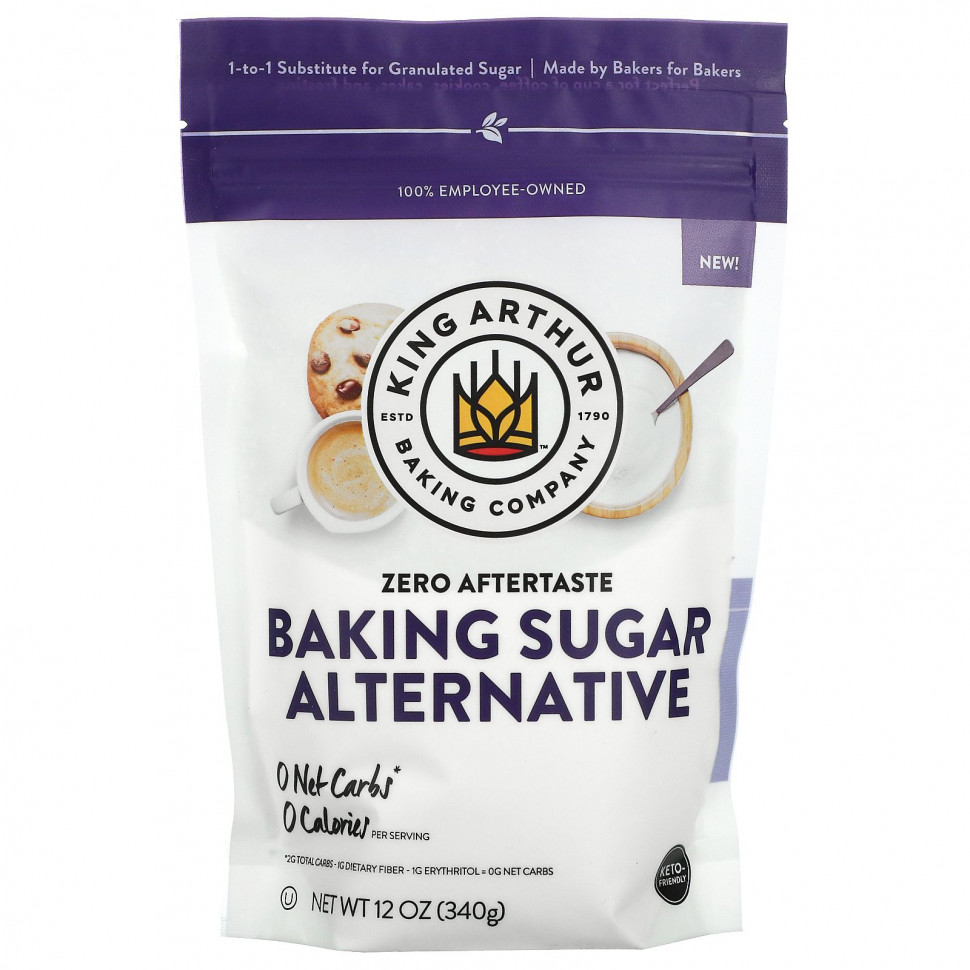   King Arthur Flour, Baking Sugar Alternative , 12 oz (340 g)    -     -,    