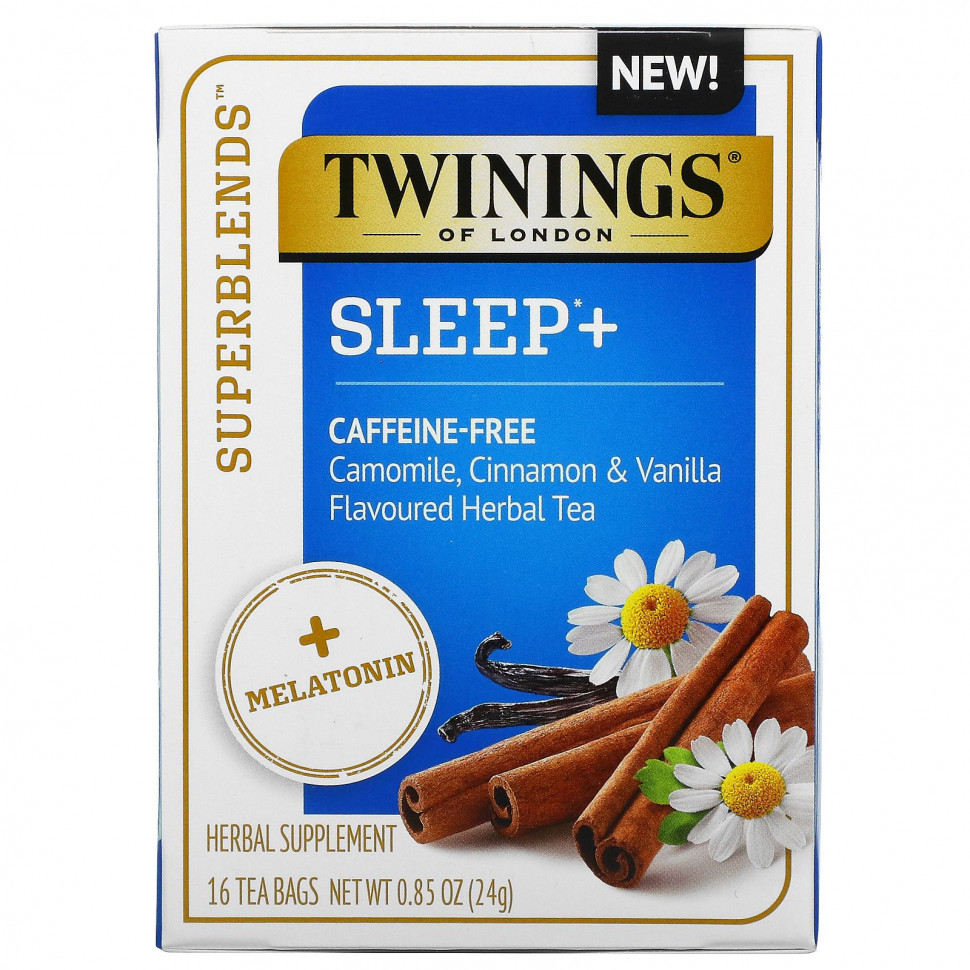   Twinings, Superblends, Melatonin,    ,   ,  , 16  , 24  (0,85 )    -     -,    