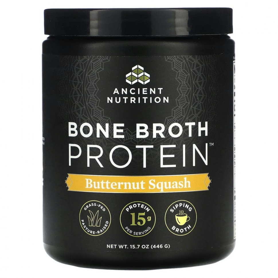   Dr. Axe / Ancient Nutrition, Bone Broth Protein,  , 446  (15,7 )    -     -,    