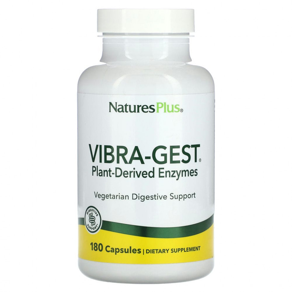   NaturesPlus, Vibra-Gest`` 180     -     -,    