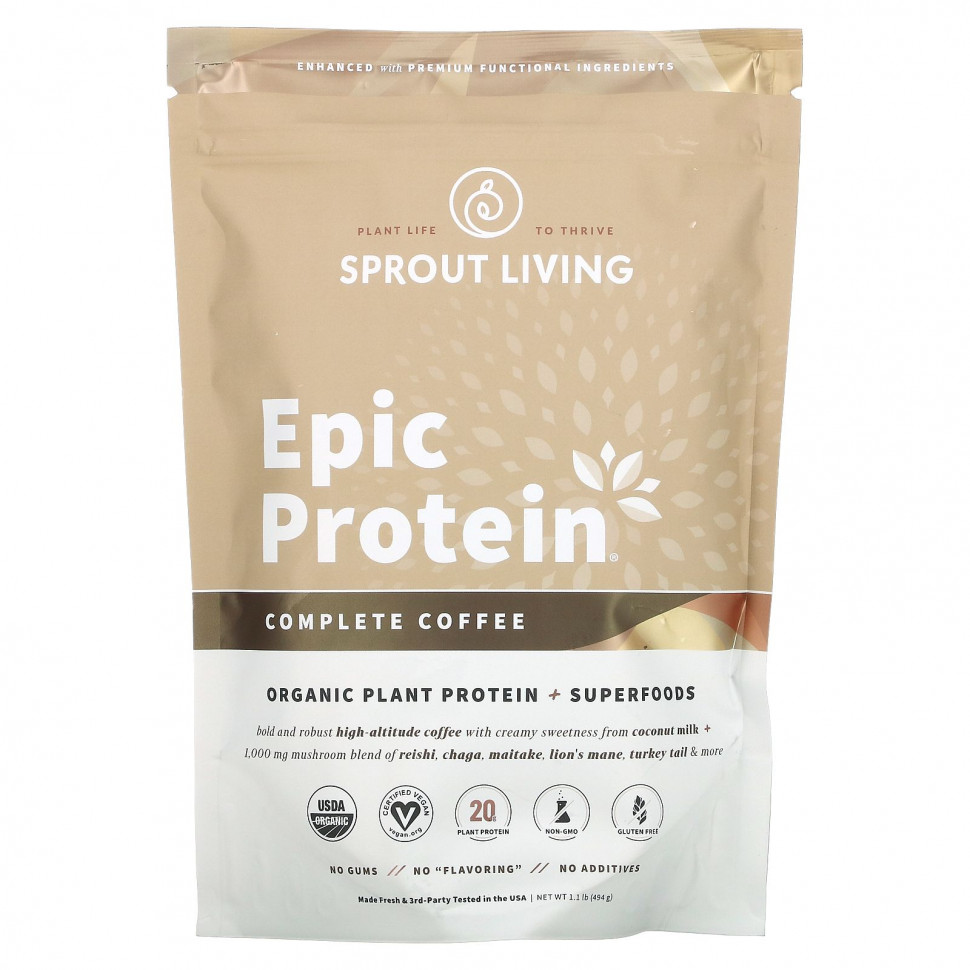   Sprout Living, Epic Protein,     ,  , 494  (1,1 )    -     -,    