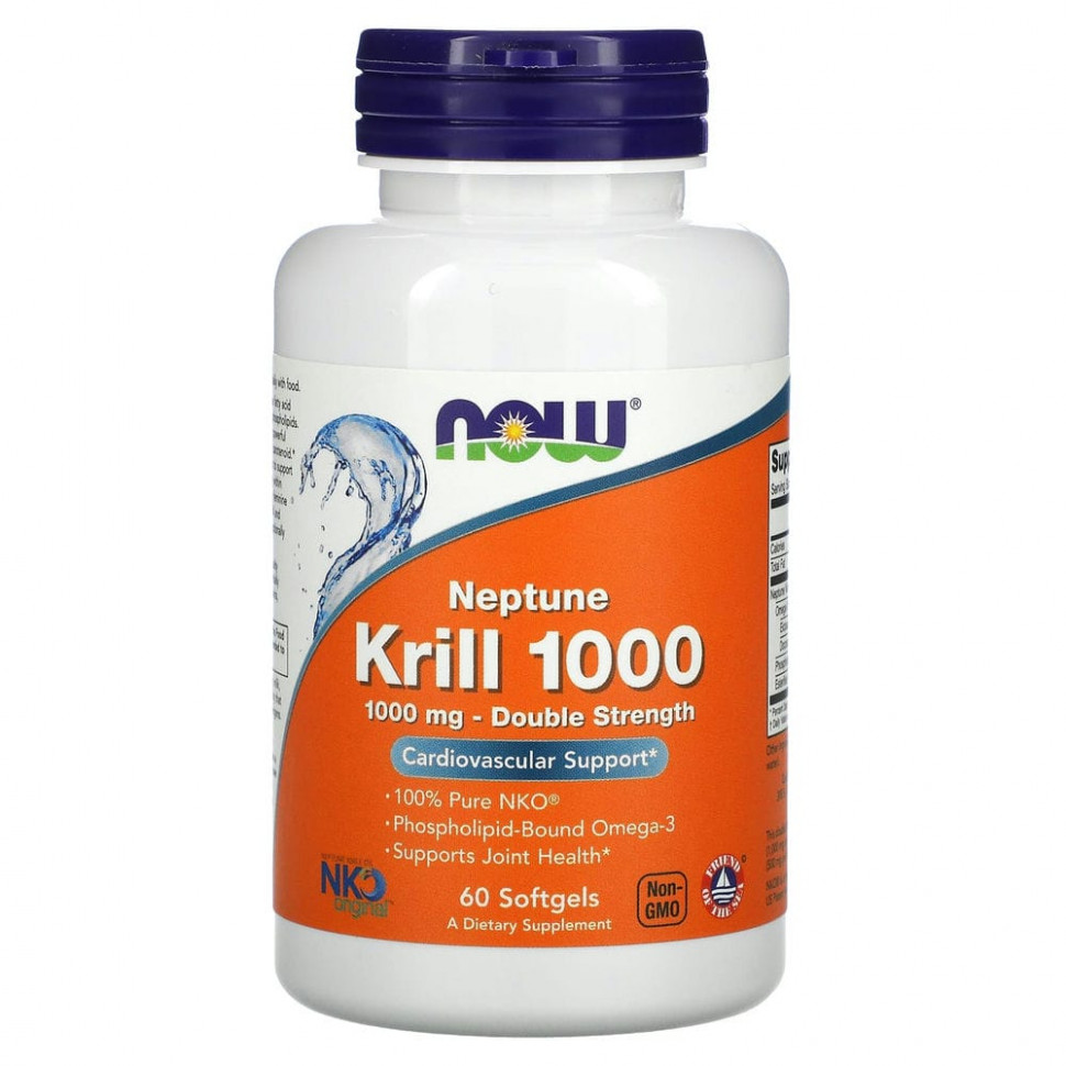   NOW Foods,   Neptune Krill 1000,  , 1000 , 60       -     -,    