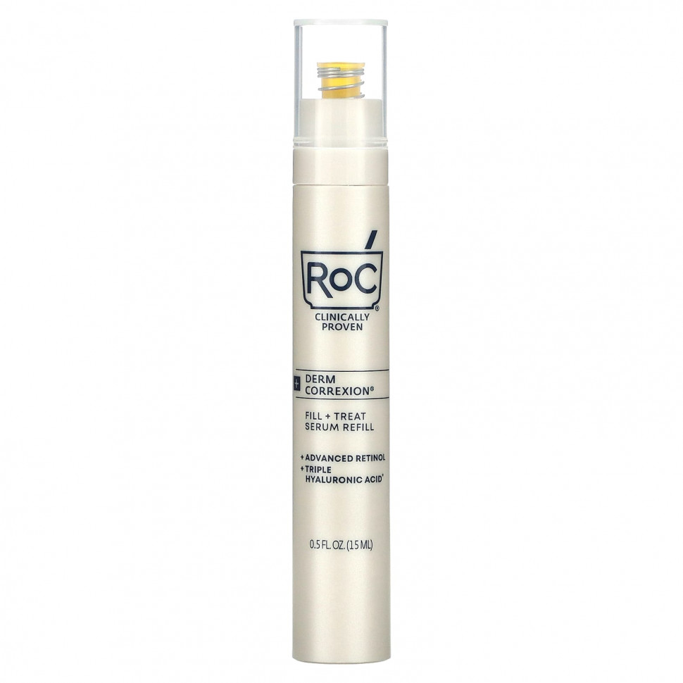   RoC, Derm Correxion, Fill + Treat Serum, Refill, 0.5 fl oz (15 ml)    -     -,    