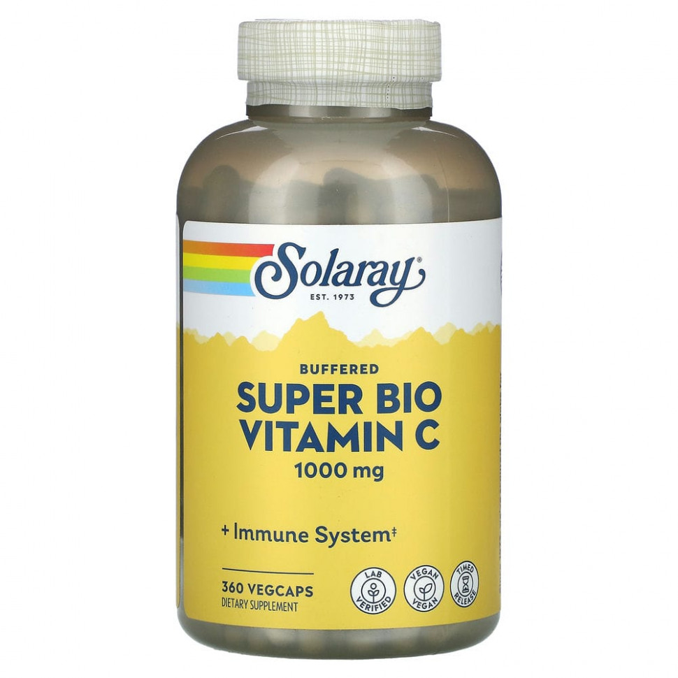   Solaray, Super Bio Vitamin C,   , 500 , 360      -     -,    