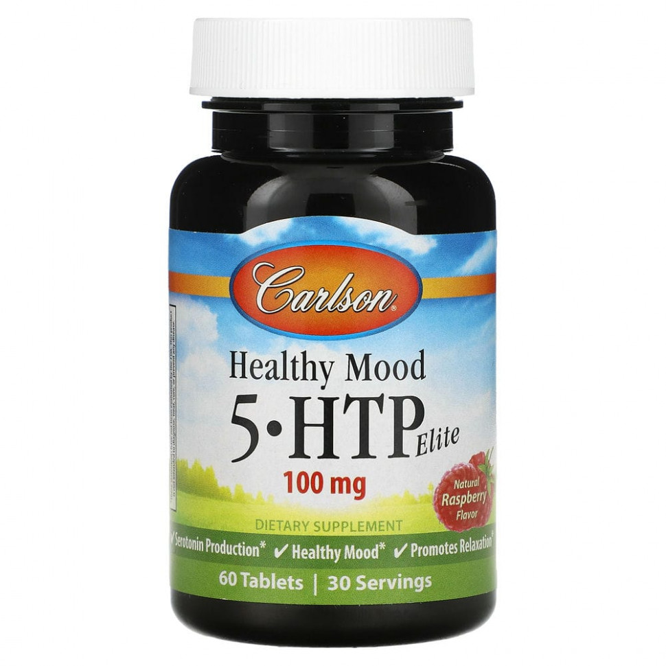   Carlson, Healthy Mood, 5-HTP Elite,  , 50 , 60     -     -,    