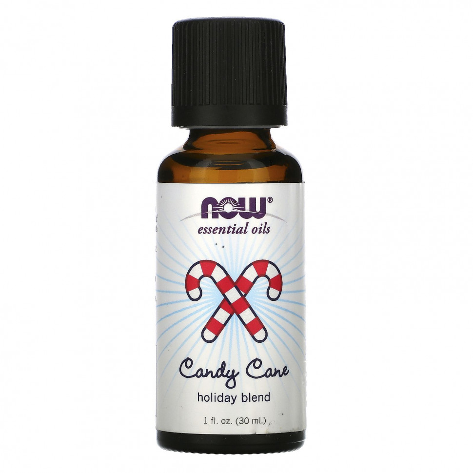   NOW Foods, Essential Oils,   Candy Cane, 1   (30 )    -     -,    