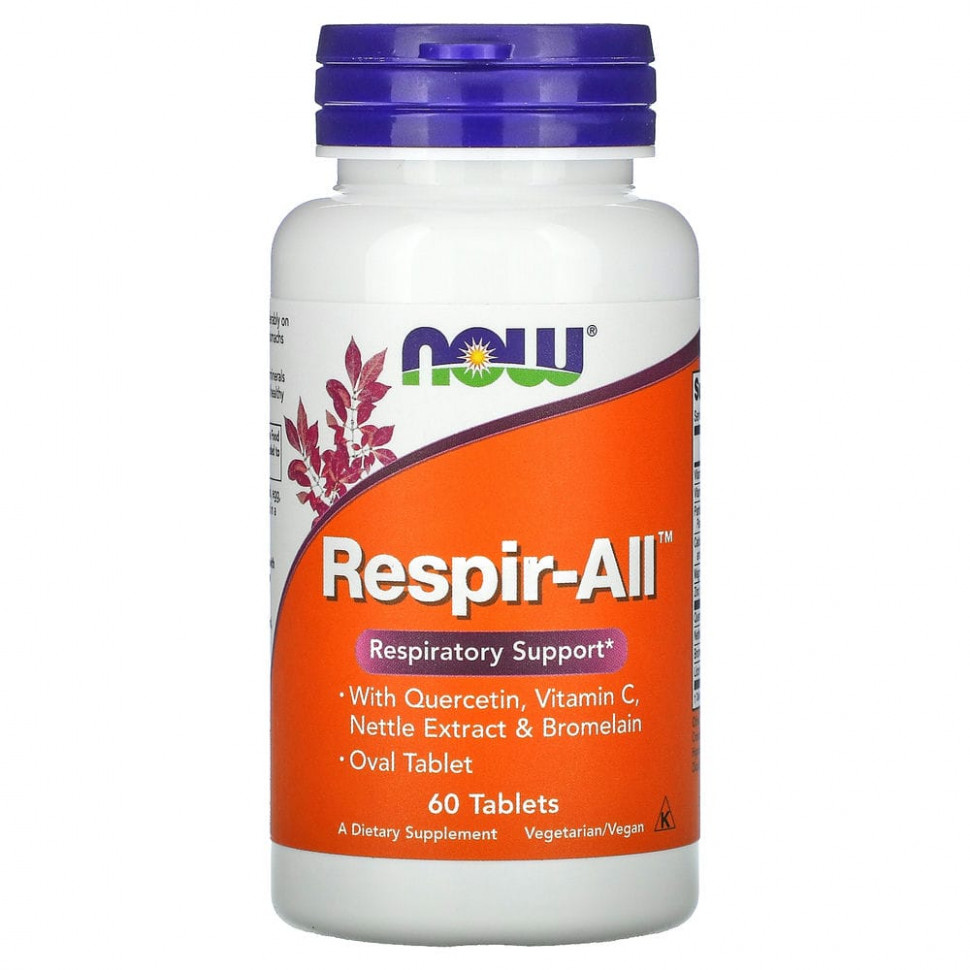   NOW Foods, Respir-All, 60     -     -,    