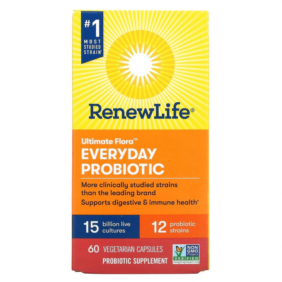   Renew Life, Ultimate Flora,  , 15  , 60      -     -,    