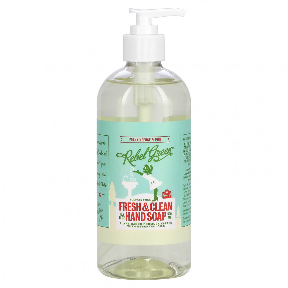   Rebel Green, Fresh & Clean,   ,   , 500  (16,9 )    -     -,    