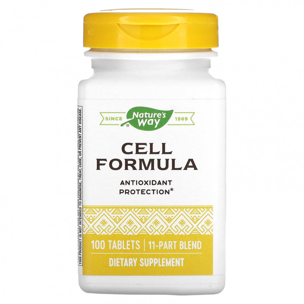   Nature's Way, Cell Formula, 100     -     -,    