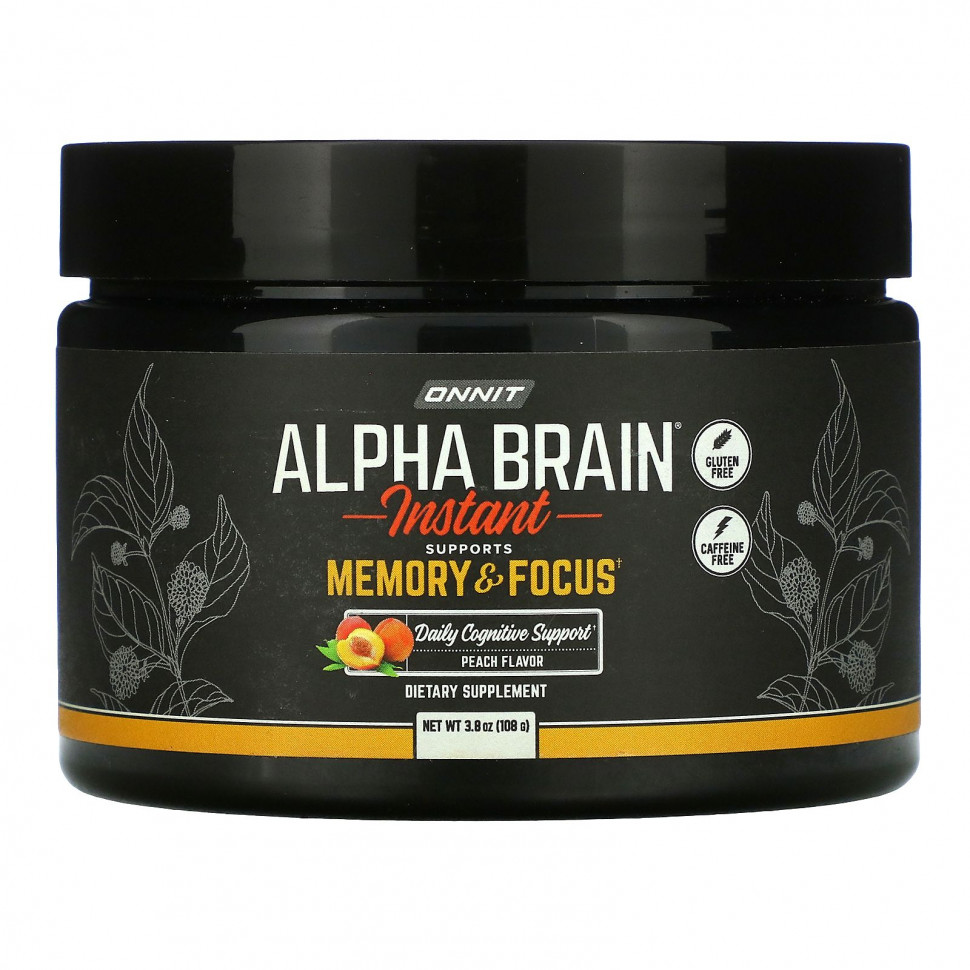   Onnit, Alpha Brain Instant,     , , 108  (3,8 )    -     -,    