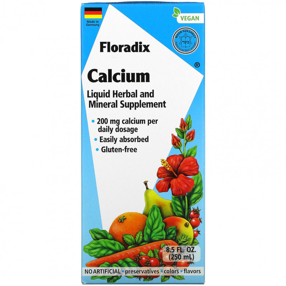   Gaia Herbs, Floradix, , 200 , 250  (8,5 . )    -     -,    