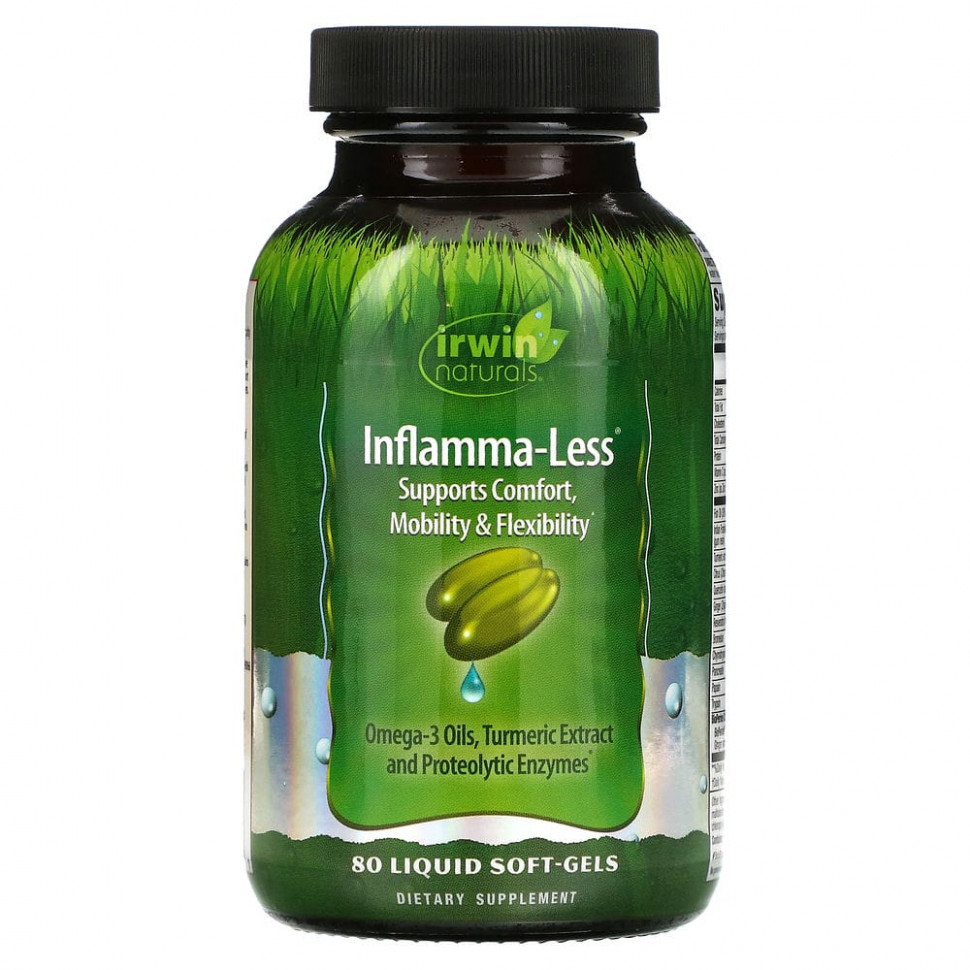   Irwin Naturals, Inflamma-Less, 80      -     -,    