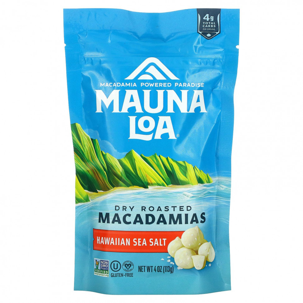   Mauna Loa, Dry Roasted Macadamias,   , 113  (4 )    -     -,    