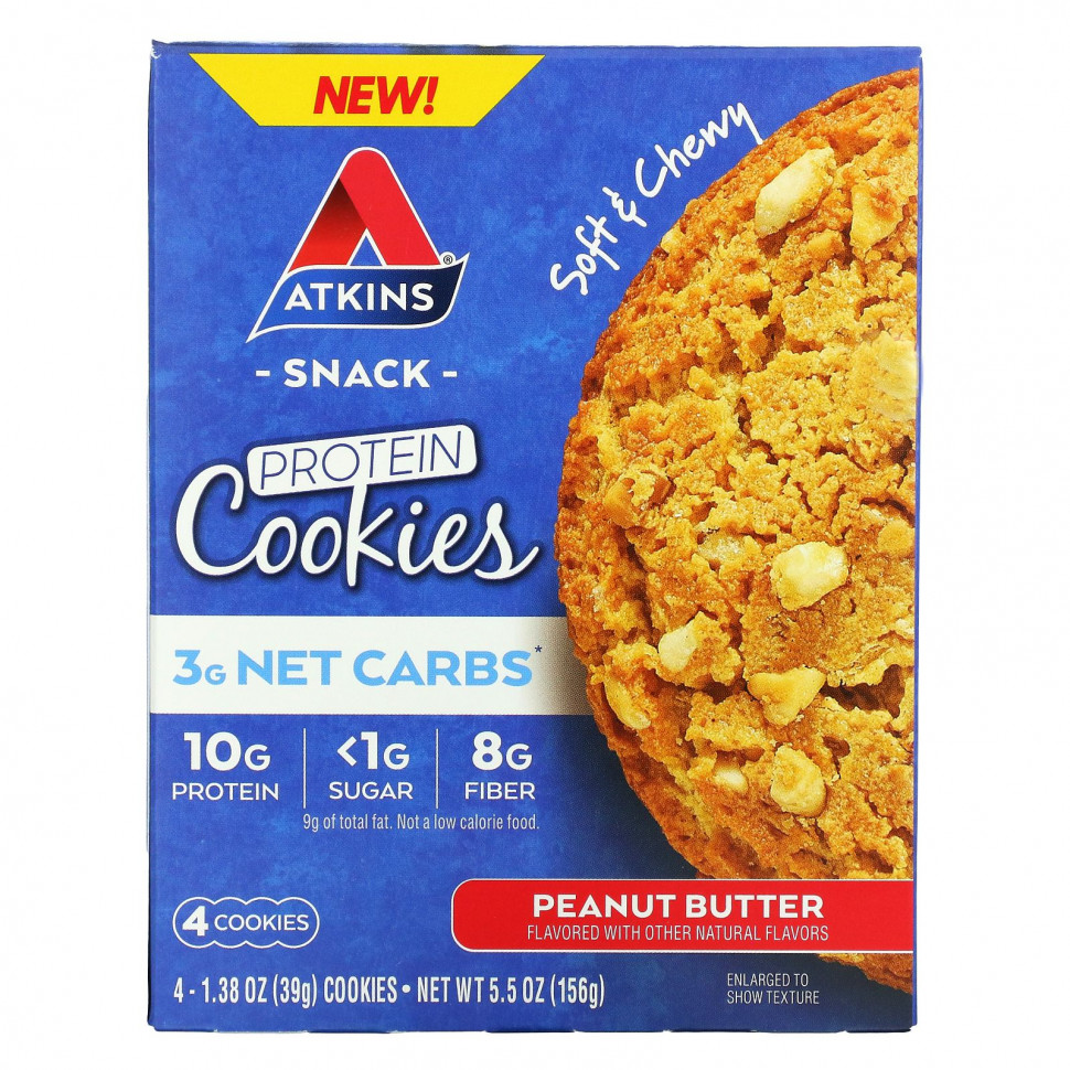   Atkins, Snack,  ,  , 4 , 39  (1,38 )    -     -,    