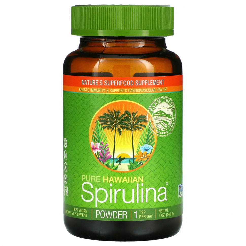   Nutrex Hawaii, Pure Hawaiian Spirulina, , 142  (5 )    -     -,    