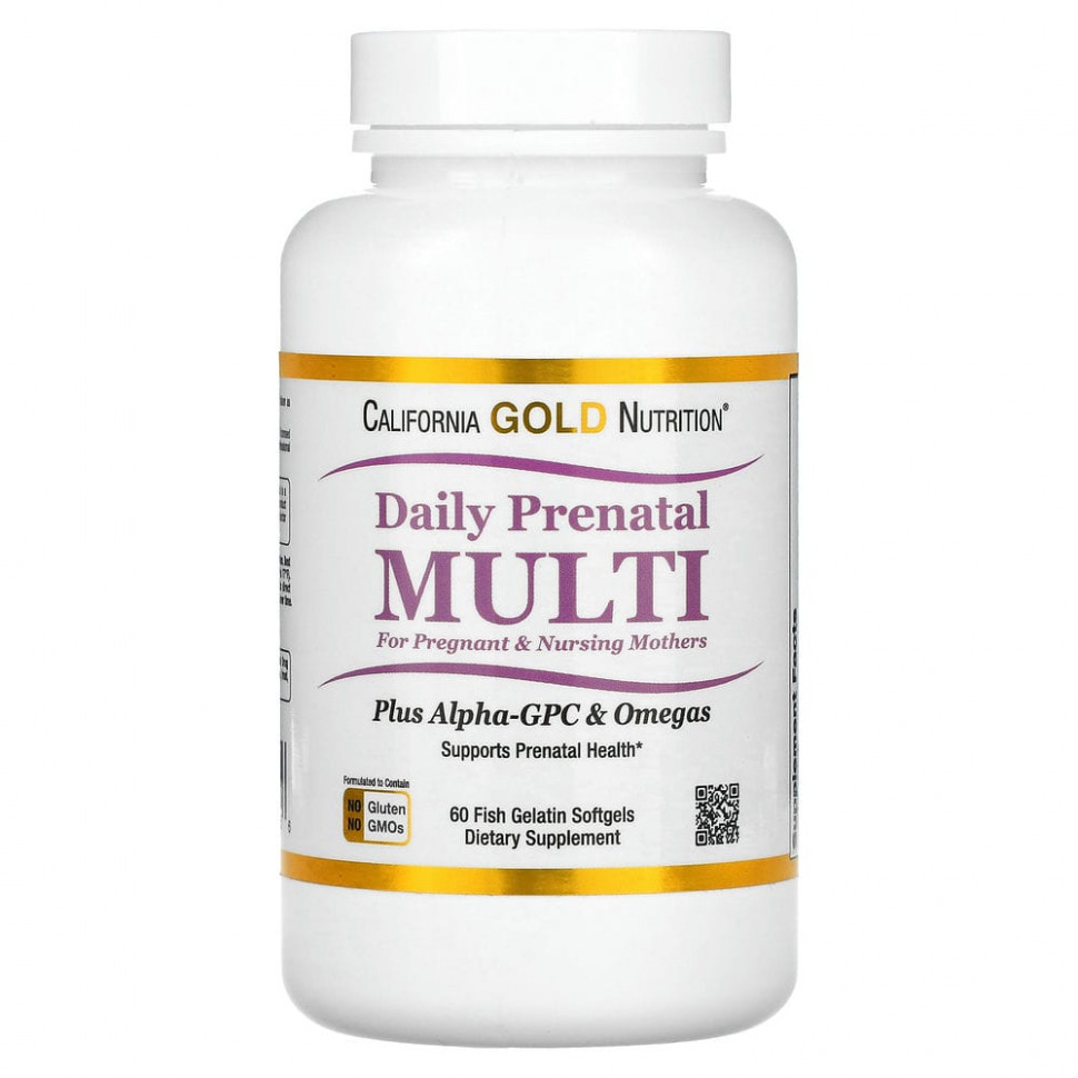   California Gold Nutrition,         , 60         -     -,    