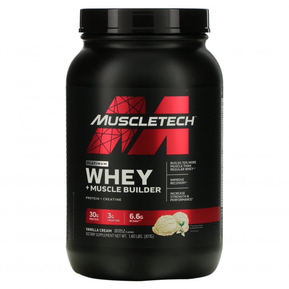   MuscleTech, Platinum Whey + Muscle Builder,  , 817  (1,8 )    -     -,    