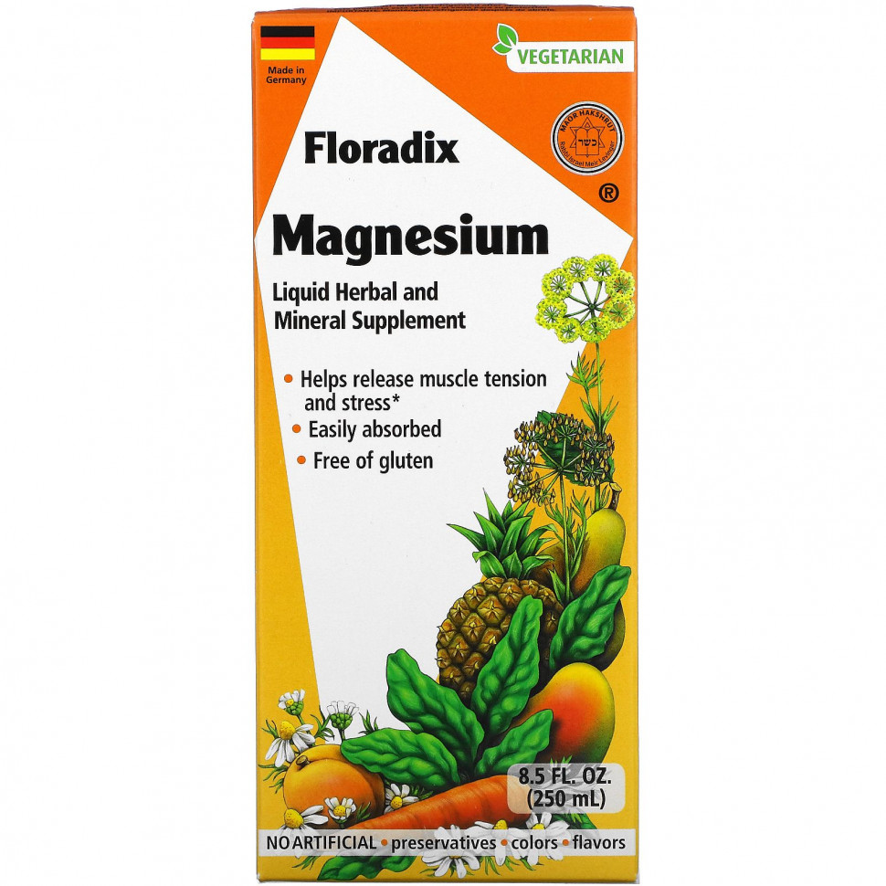   Gaia Herbs, Floradix, ,      , 250  (8,5 . )    -     -,    