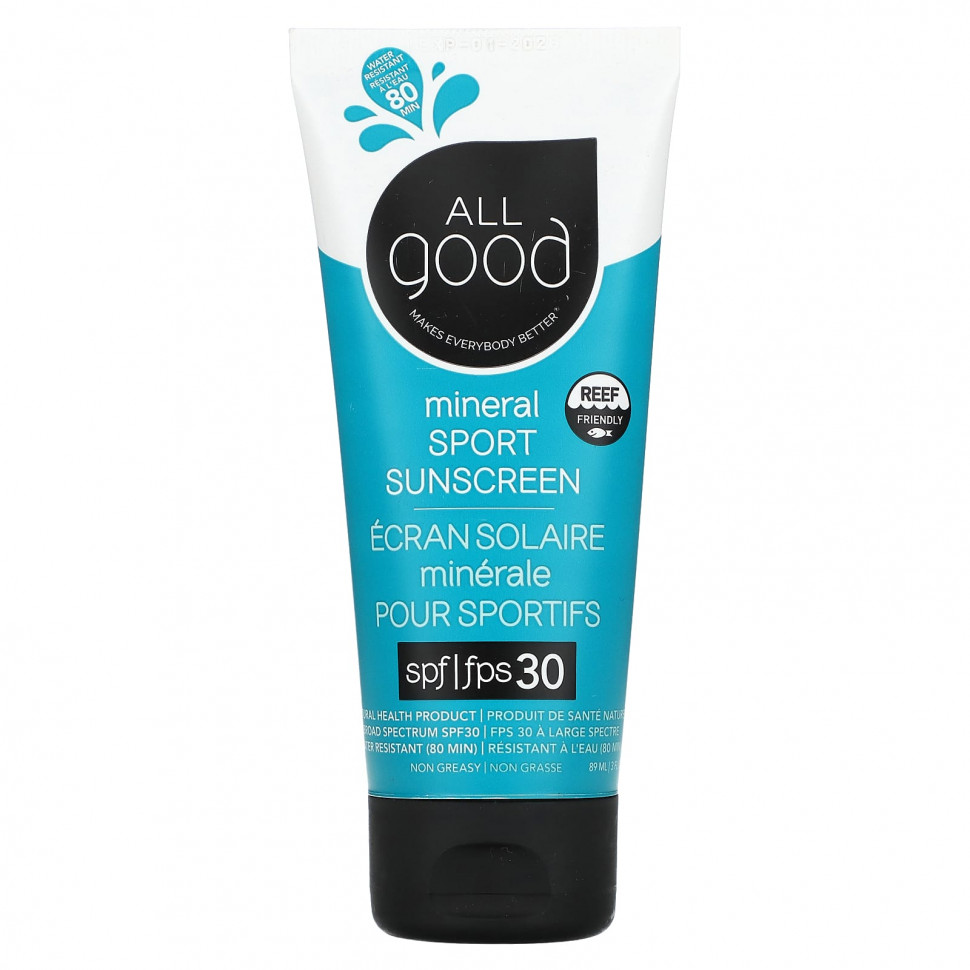   All Good Products,     , SPF 30, 89  (3 . )    -     -,    