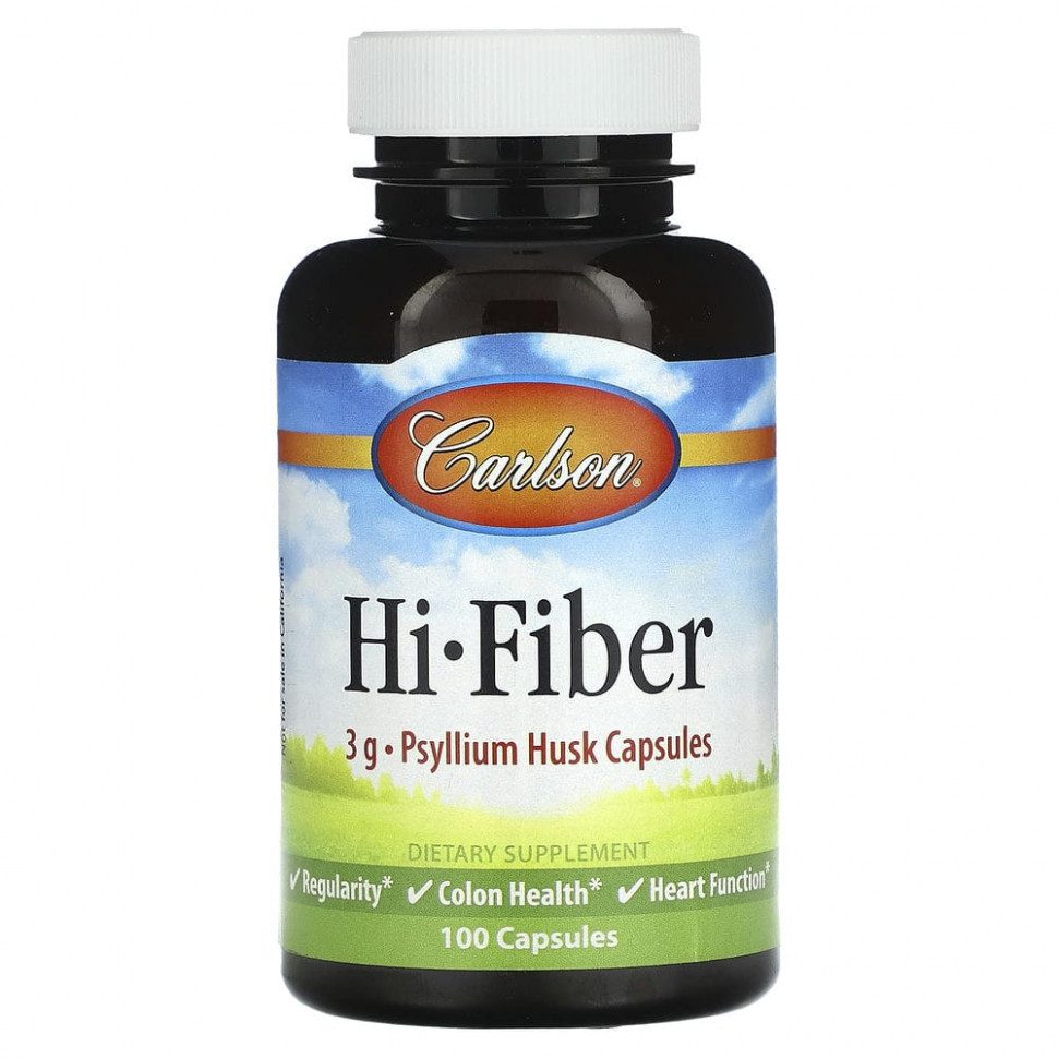 Carlson, Hi-Fiber, 0,5 , 100  , IHerb ()  