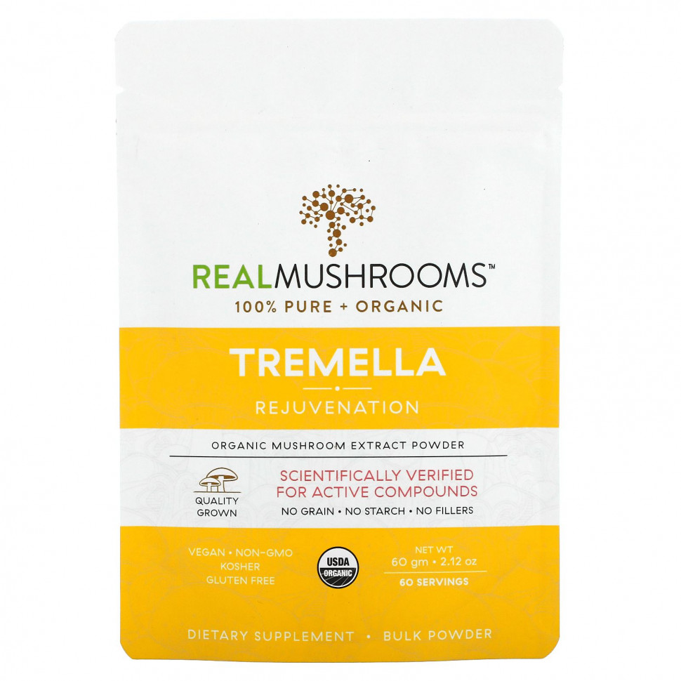   Real Mushrooms, Tremella,     , 60  (2,12 )    -     -,    