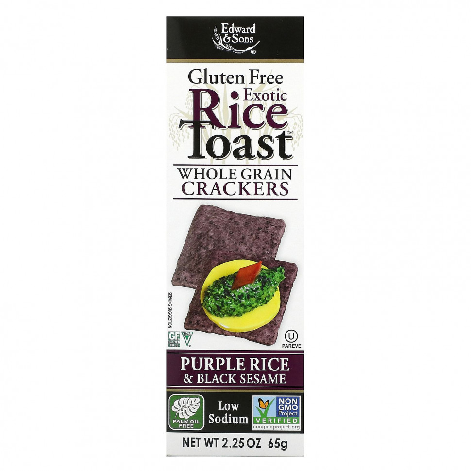   Edward & Sons, Exotic Rice Toast,  ,     , 65  (2,25 )    -     -,    