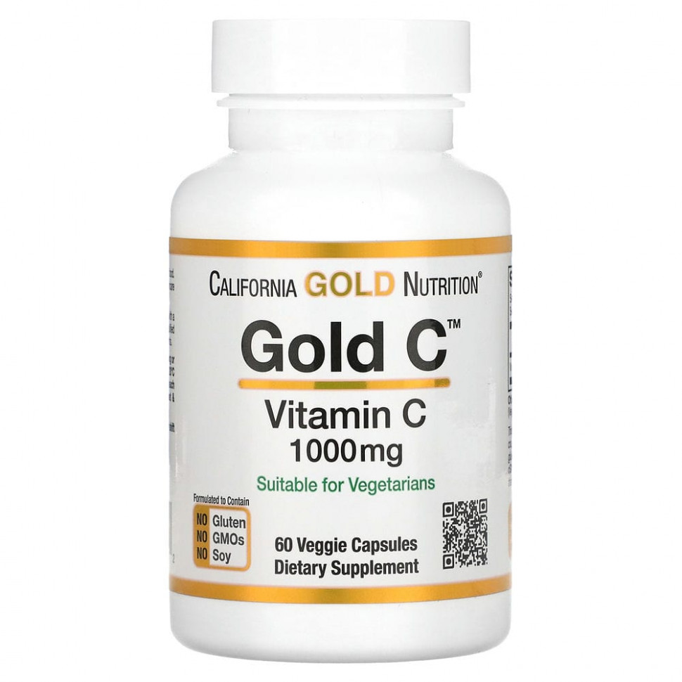   California Gold Nutrition, Gold C,  C, 1000 , 60      -     -,    