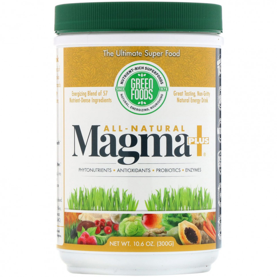   Green Foods,    Magma Plus, 300  (10,6 )    -     -,    