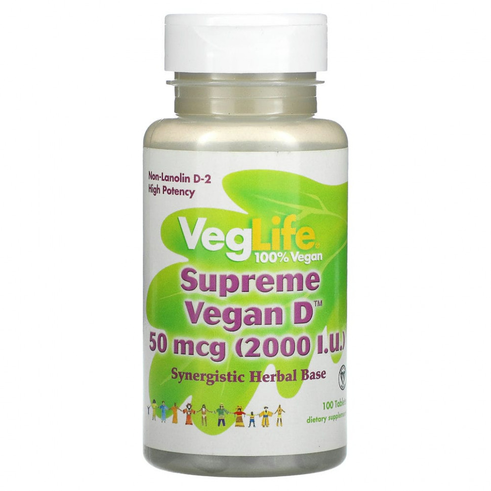   VegLife, Supreme Vegan D, 2000 , 100     -     -,    