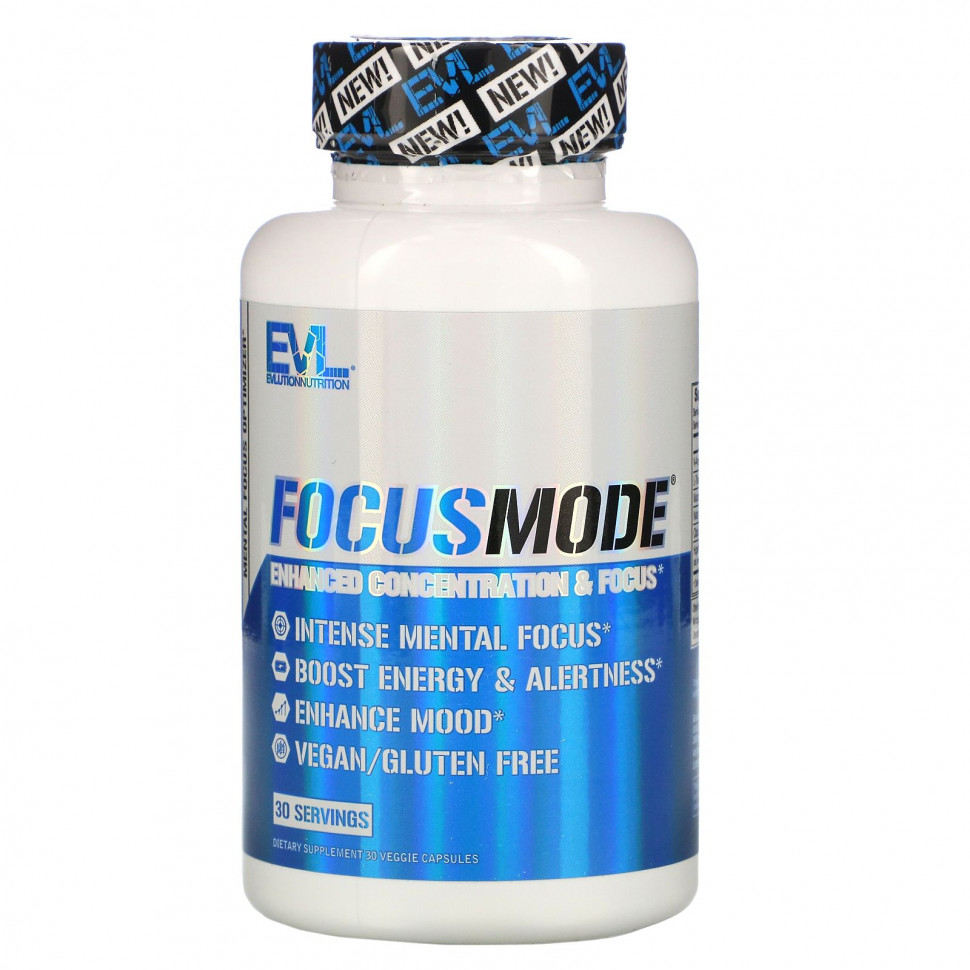   EVLution Nutrition, FocusMode, 30      -     -,    