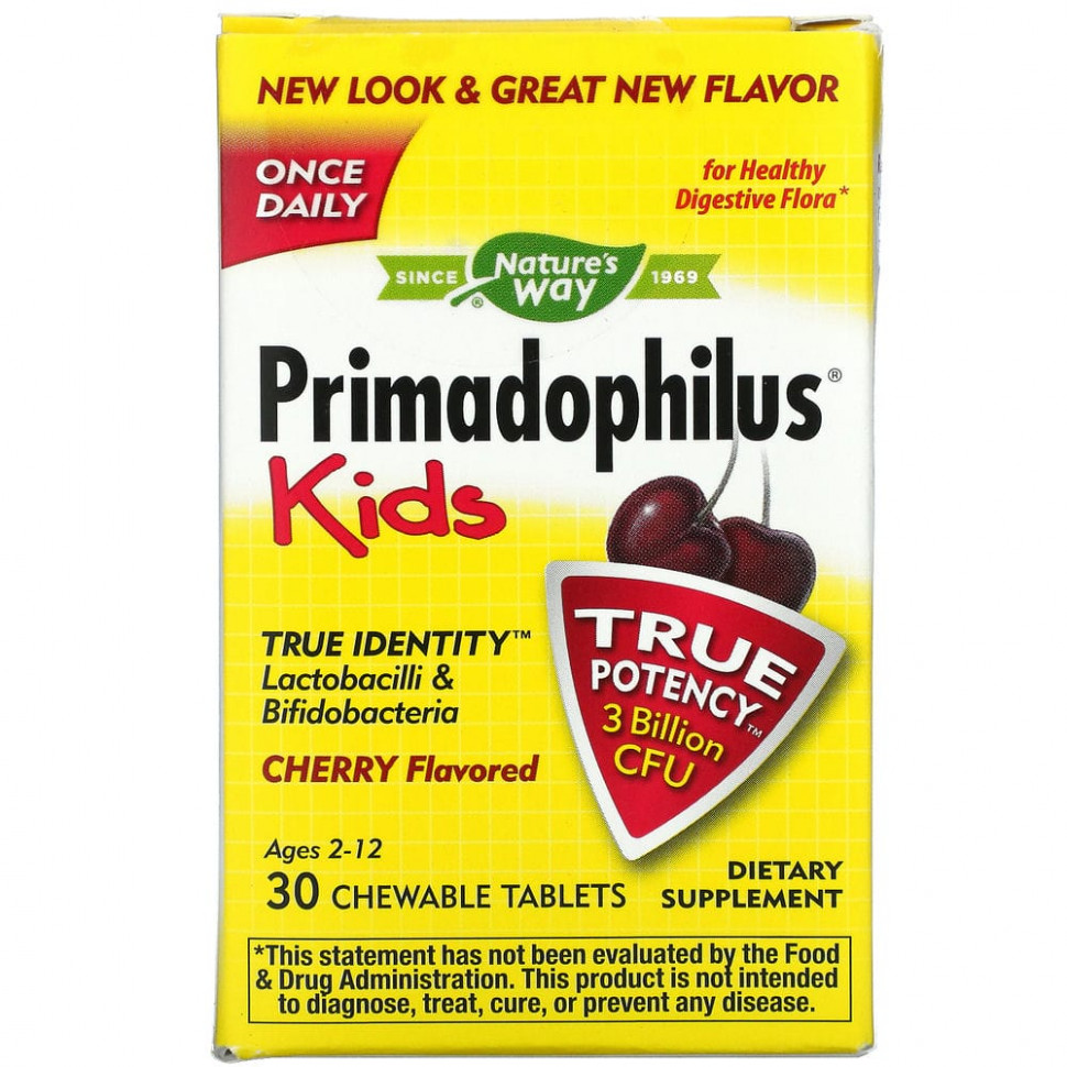   Nature's Way, Primadophilus,  ,   , 3  , 30      -     -,    